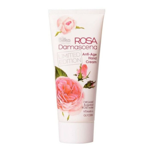 Bilka Anti-Age Rejuvenating and Hydrating Hand Cream with Rose Water 3.38 fl oz (100 ml)