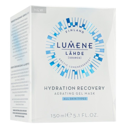 Lumene Lahde Deeply Hydrating Aero-Gel Face Mask 5.07 fl oz (150 ml)