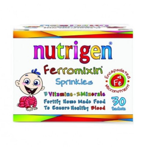 Nutrigen Ferromixin Iron for High Immunity in Babies 30 Sachets