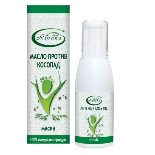 Rivana Natural Stimulating Oil Mask with Nourishing Effect Against Hair Loss 3.38 fl oz (100 ml)