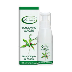 Rivana Natural Toning Oil for Joint and Muscle Pain 3.38 fl oz (100 ml)