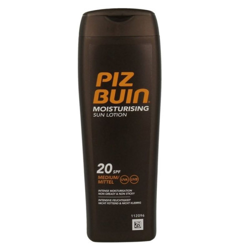 Piz Buin Moisturising Intensive Sunscreen Body Lotion for High Hydration SPF 20+ 6.76 fl oz (200 ml)
