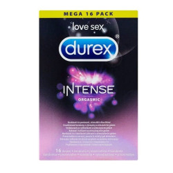 Durex Intense Orgasmic Anatomical Stimulating Condoms 16 pcs