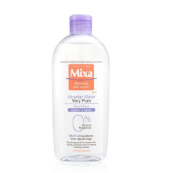 Mixa Sensitive Water Very Pure Cleansing Micellar Water for Makeup Removal 13.53 fl oz (400 ml)