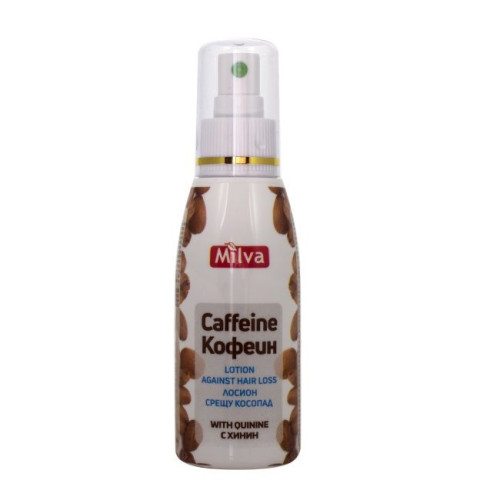 Milva Nourishing Lotion for Hair Loss with Caffeine and Quinine for Elasticity 3.38 fl oz (100 ml)