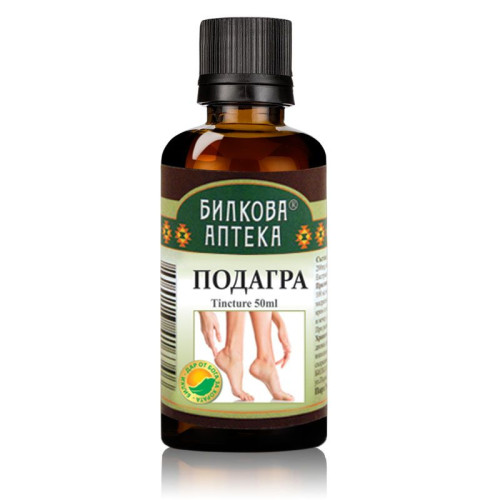 Bioherba Gout for Arthritis and Urinary Problems Tincture 1.69 fl oz (50 ml)
