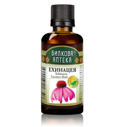 Bioherba Echinacea Tincture for Colds and Viruses for High Immunity 1.69 fl oz (50 ml)