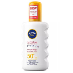 Nivea Sun Sensitive Allergy Body Spray for Allergic Skin SPF 50 6.76 fl oz (200 ml)