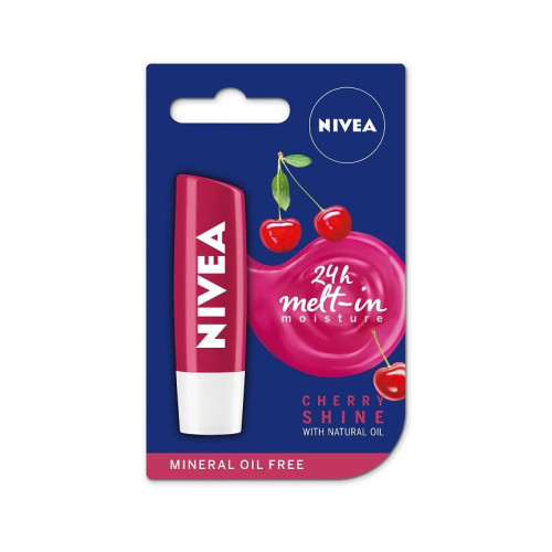 Nivea Lip Balm Cherry Shine 0.17 oz (4.8 g)