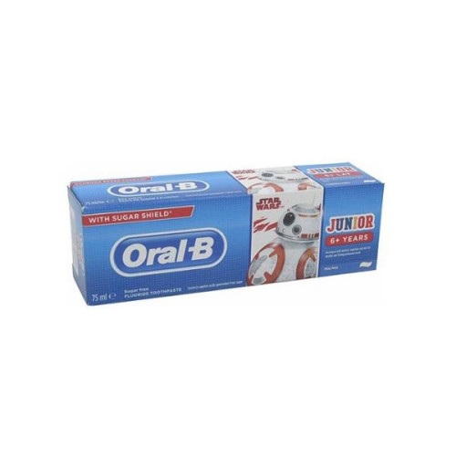 Oral-B Junior Star Wars Children's Toothpaste 6+ with Soothing Effect 2.54 fl oz (75 ml)