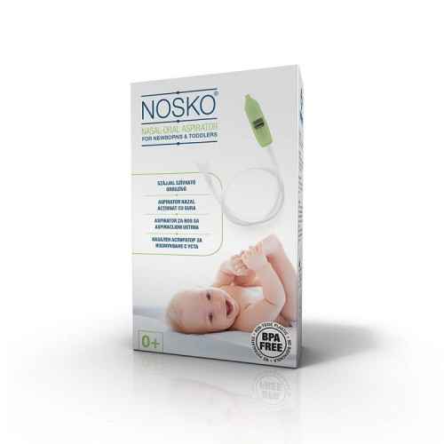 Nosko Nasal Aspirator for Removing Secretions from the Nose for Babies and Children with Mouth