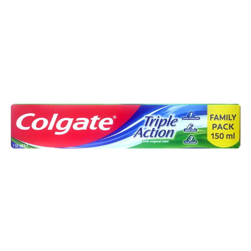 Colgate Triple Action Toothpaste 5.07 fl oz (150 ml)