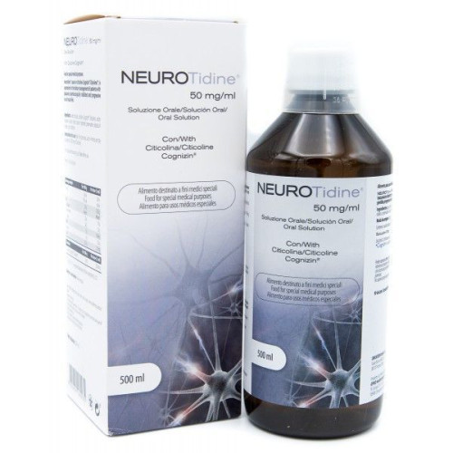 Omikron Neurotidine Syrup for Good Vision 50 mg/ml 16.91 fl oz (500 ml)