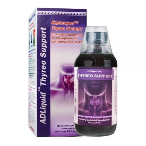 Ad Medicine ADLiquid Thyreo Support for Supporting the Thyroid Gland and Normal Body Functions 8.01 fl oz (237 ml)