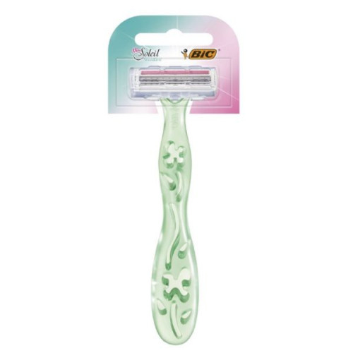 Bic Miss Soleil Sensitive Women's Razor with 3 Blades for the Whole Body 1 pc