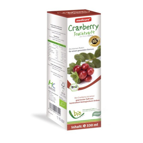 Abopharma Organic Bio Juice for Urinary Tract Protection Cranberry 11.16 fl oz (330 ml)