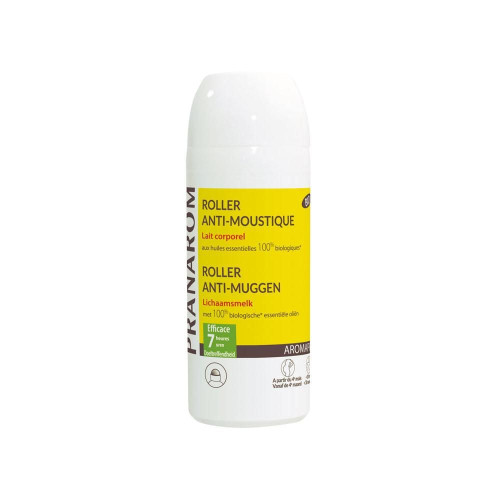 Pranarom Aromapic Roll-On for Protection Against Mosquitoes and Other Insects 2.54 fl oz (75 ml)