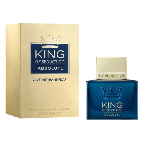Antonio Banderas King of Seduction Absolute Eau De Toilette for Men 1.69 fl oz (50 ml)