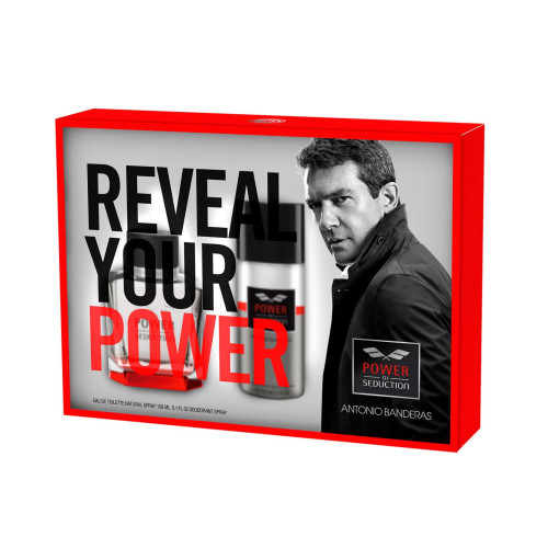Antonio Banderas Power of Sediction Promo Set for Men Eau De Toilette and Deodorant