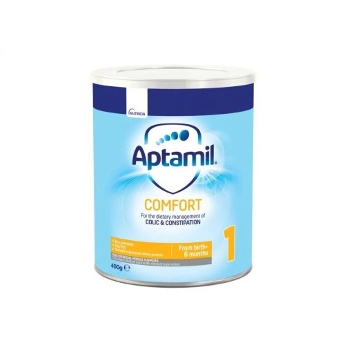 Aptamil Comfort 1 Milk for Infants for Dietary Therapy for Colic and Constipation from Birth to 6 Months 14.11 oz (400 g)