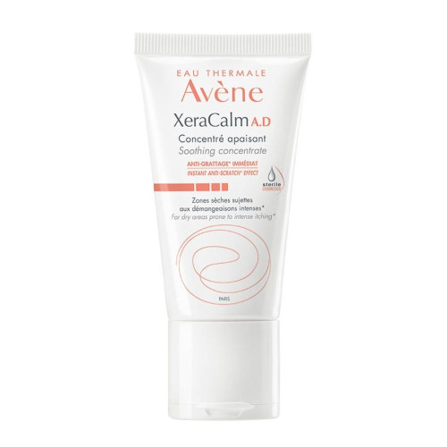 Avene Xeracalm A.D. Soothing Concentrate Against Itching for Dry and Irritated Skin 1.69 fl oz (50 ml)
