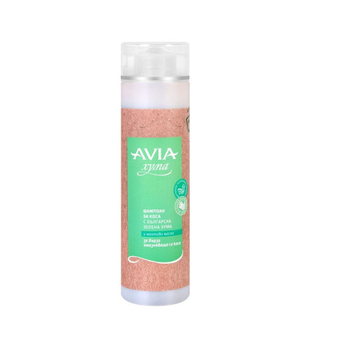 Avia Shampoo with Green Clay and Mint Oil for Very Oily Hair 8.45 fl oz (250 ml)