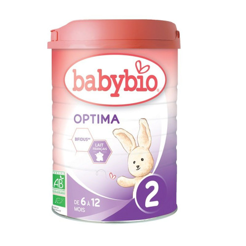Babybio Optima 2 Organic Transitional Milk for Infants 6+ Months 1.76 lb (800 g)