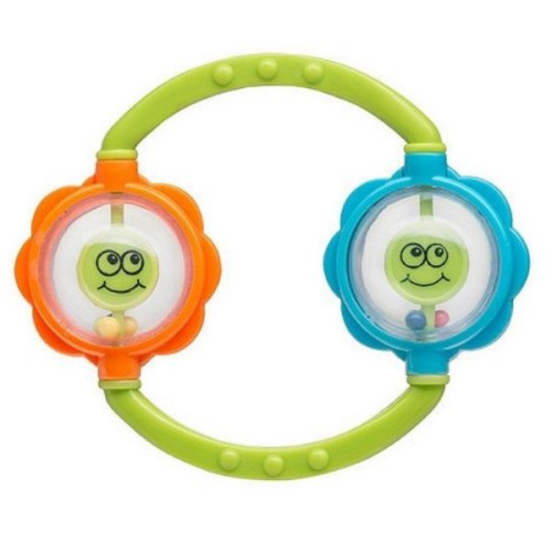 Babyono Baby Rattle for Ages 3+ Months - Flowers 669