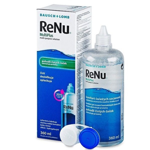 Bausch and Lomb Renu Multiplus Lens Solution 12.17 fl oz (360 ml)