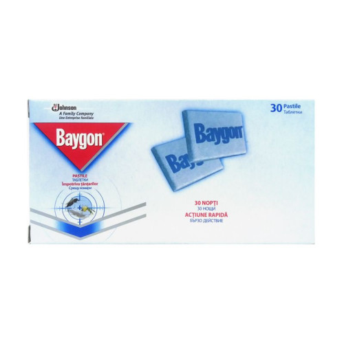Baygon Mosquito Tablets for Electric Evaporator 30 pcs