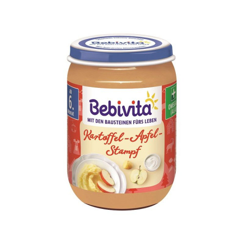 Bebivita Potato Pancake and Apple Puree for Children 6+ Months 6.7 oz (190 g) - 15003