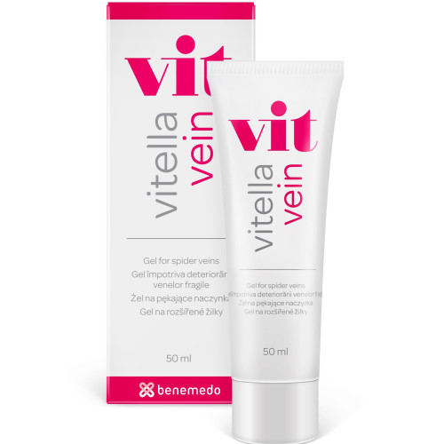 Benemedo Vitella Vein Gel for Spider Veins and Varicose Veins 1.69 fl oz (50 ml)