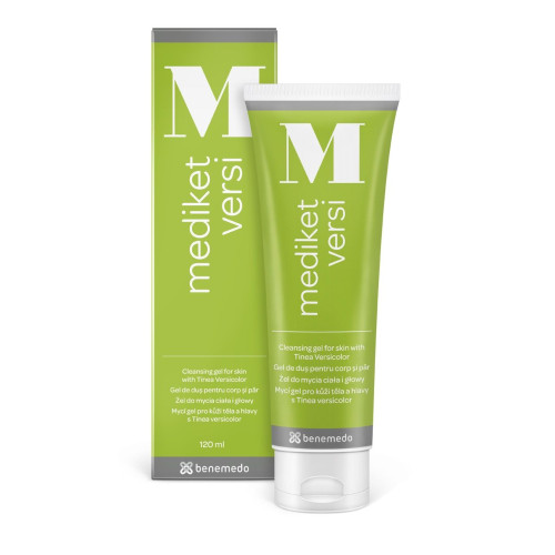 Benemedo Mediket Versi Cleansing Gel for Body and Scalp with Seborrhea 4.06 fl oz (120 ml)