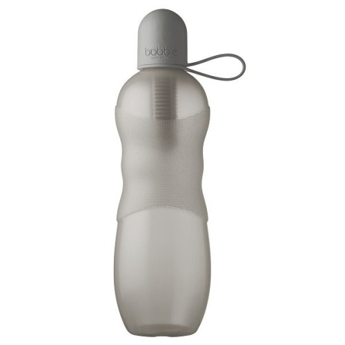 Bobble Sport Water Bottle with Activated Carbon Filter 21.98 fl oz (650 ml) Grey