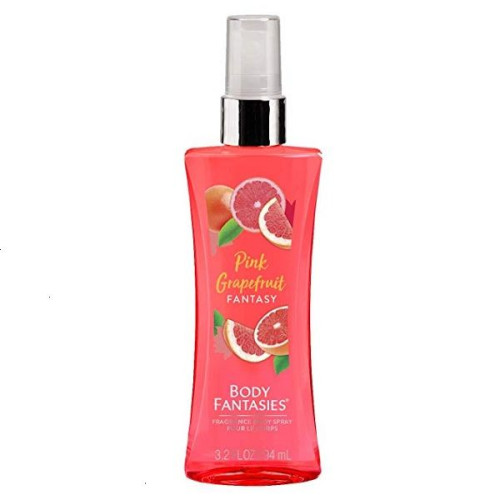Body Fantasies Sparkling Pink Grapefruit Women's Perfume Body Spray with Grapefruit Fragrance 3.18 fl oz (94 ml)