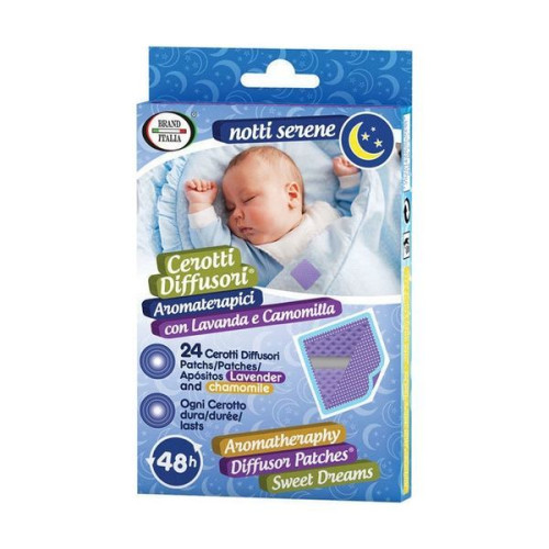 Brand Italia Sweet Dreams Plasters with Lavender and Chamomile Essential Oils 12 pcs