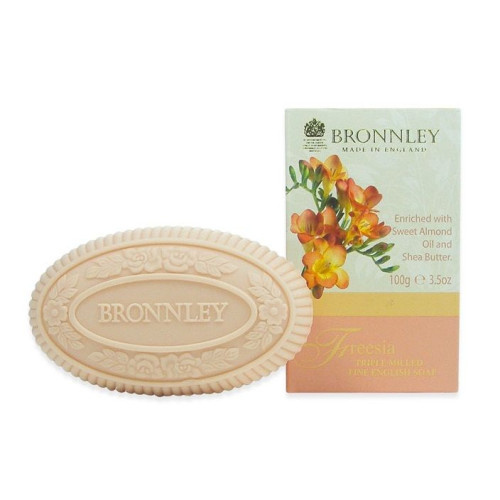Bronnley Lily of the Valley Freesia Luxury Soap with Freesia Scent 3.53 oz (100 g) 1pc