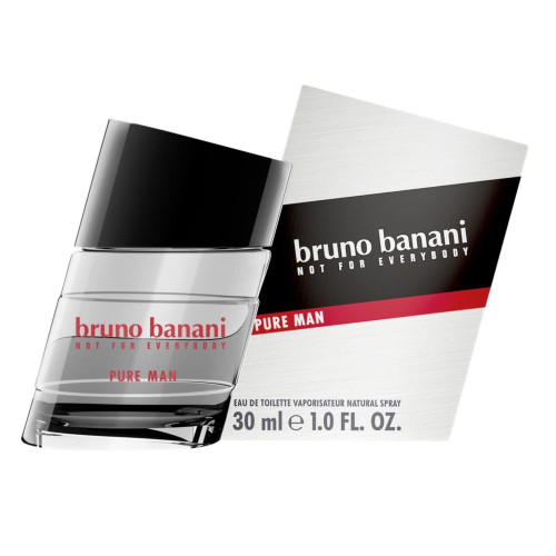 Bruno Banani Pure Man Eau De Toilette for Men 1.01 fl oz (30 ml)