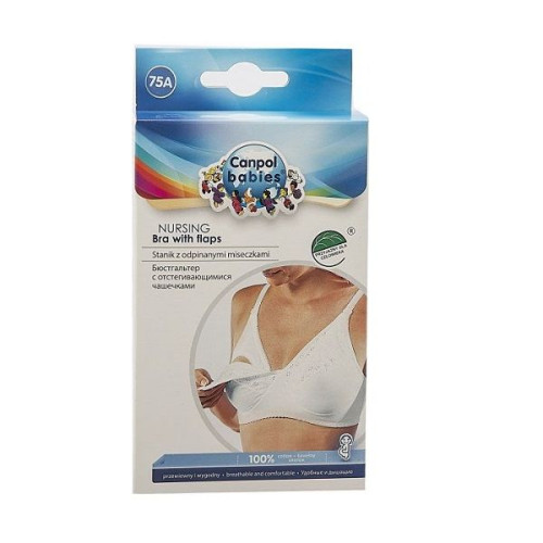 Canpol Babies Nursing Bra with Removable Cups - Size 75A