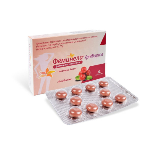 Femina Uroforte for a Strong Immune System with Cranberry 30 Tablets