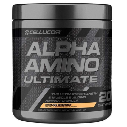 Cellucor Alpha Amino Ultimate Acid Complex Orange Sherbet 12.13 oz (344 g)