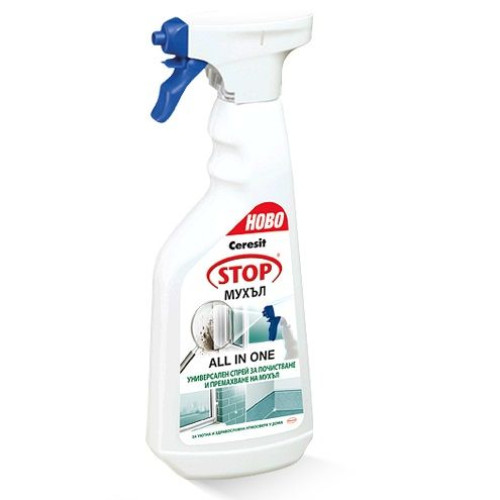 Ceresit Stop All in One Universal Spray for Cleaning and Removing Mold 16.91 fl oz (500 ml)