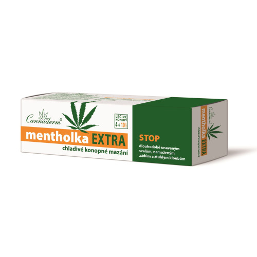 Cannaderm Mentholka Extra Cooling Gel for Pain and Cramps 5.07 fl oz (150 ml)