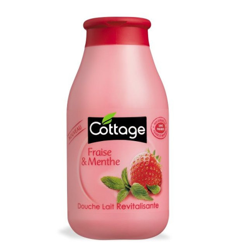 Cottage Strawberry and Mint Scented Creamy Body Wash 8.45 fl oz (250 ml)