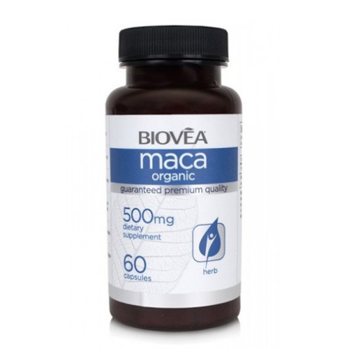 Biovea Maca Organic 500 mg 60 Capsules