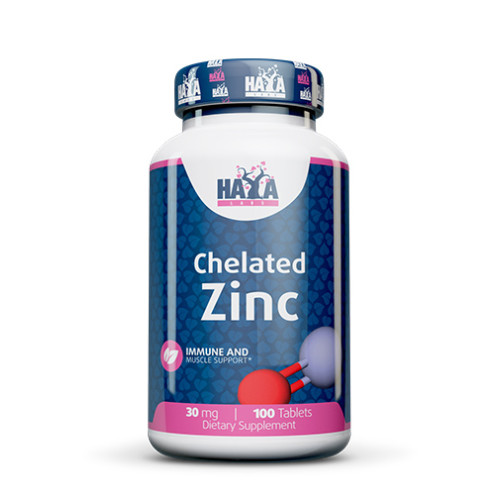 Haya Labs Zinc Bisglycinate 30mg 100 Tablets