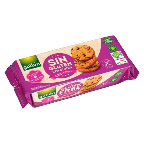 Gullon Gluten Free Biscuits Chip Choco Biscuits with Chocolate Chips 4.59 oz (130 g)