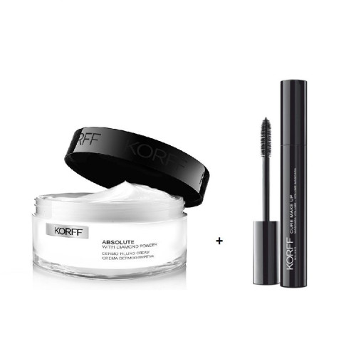 Korff Promo Set Absolute Firming Face Cream and Mascara for Extreme Volume