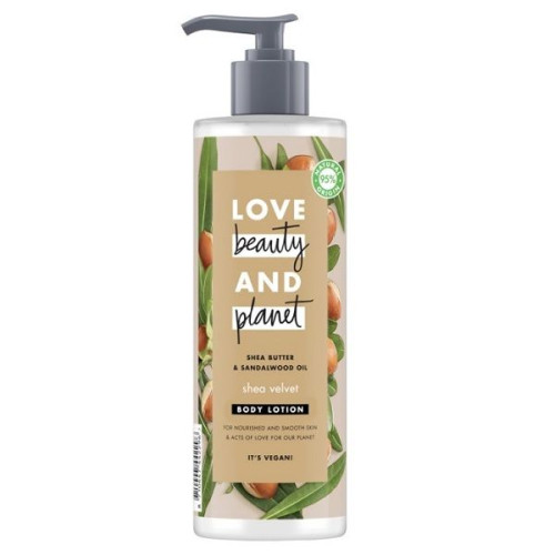 Love Beauty and Planet Shea and Sandalwood Nourishing Body Lotion 16.91 fl oz (500 ml)