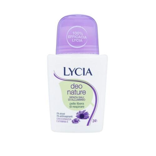 Lycia Deo Nature Deodorant Roll-On with Echinacea and Vitamin E 24 Hours 1.69 fl oz (50 ml)